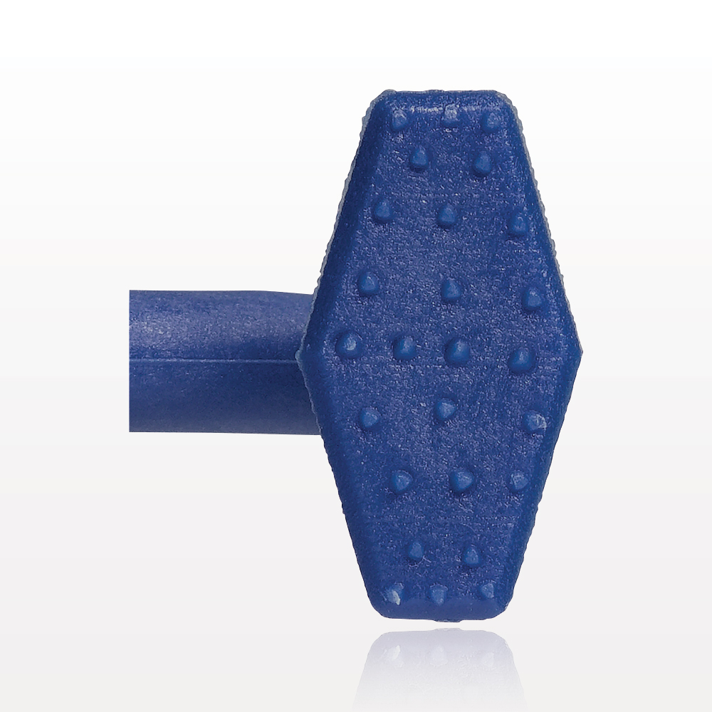 Single-Use Locking Forceps, Dark Blue