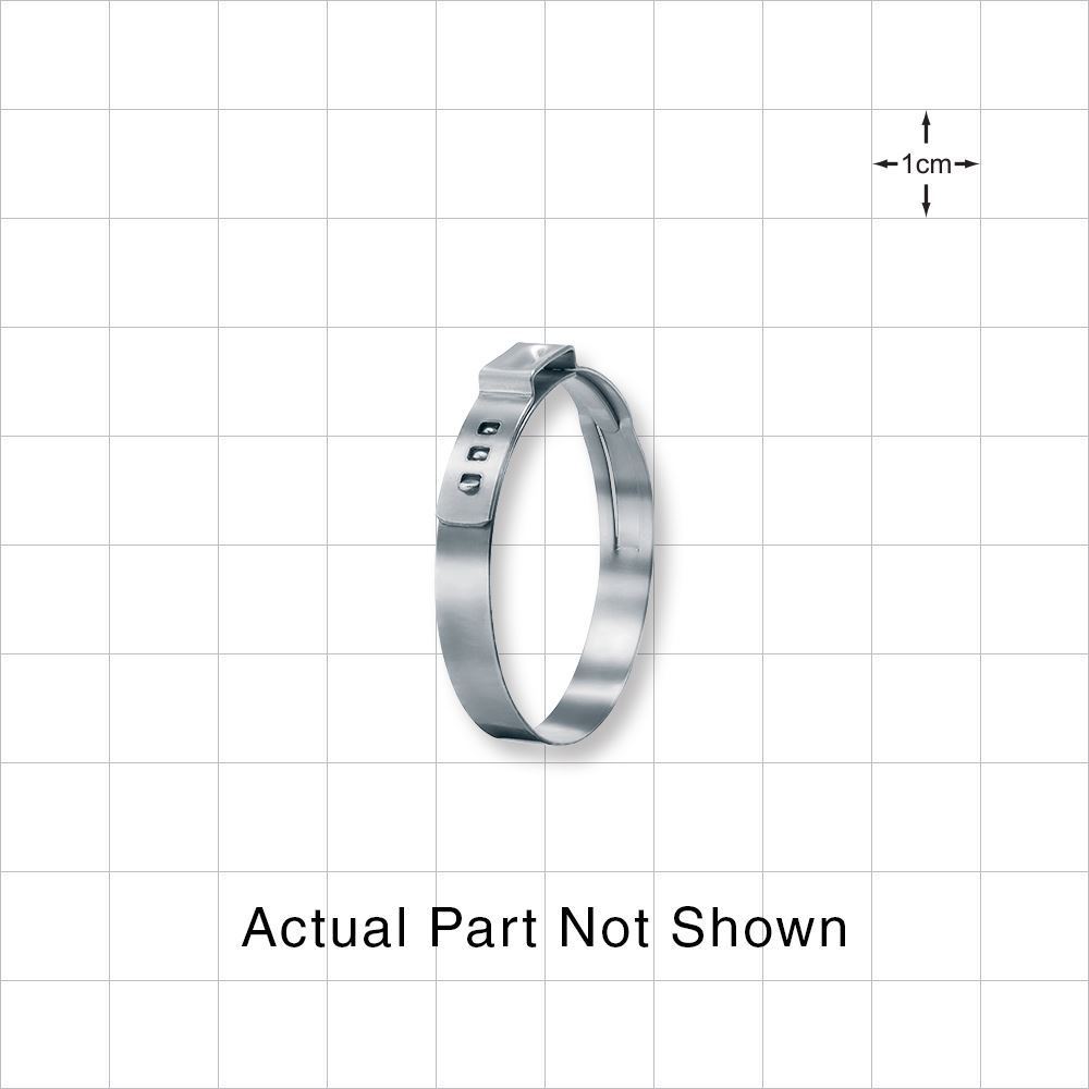 Oetiker StepLess® Ear Clamp, Degreased, 100/Bag