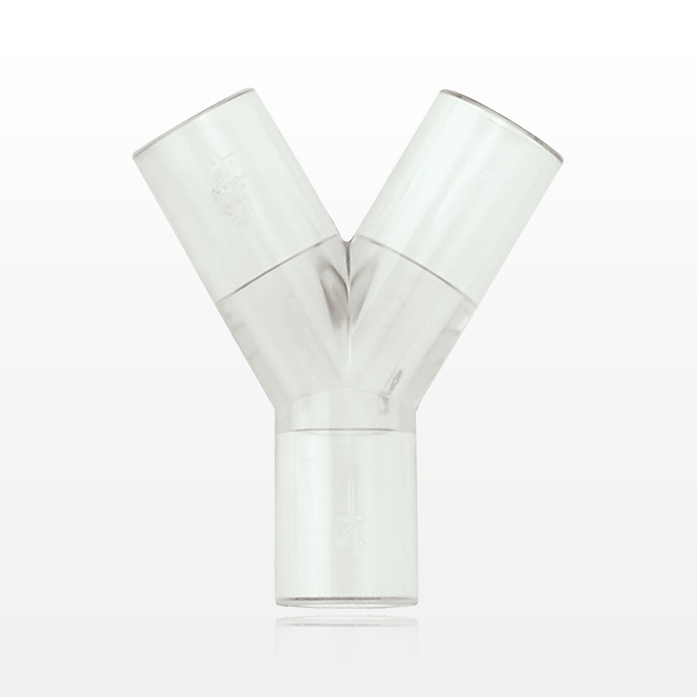 Y Connector, Tubing Ports, Natural