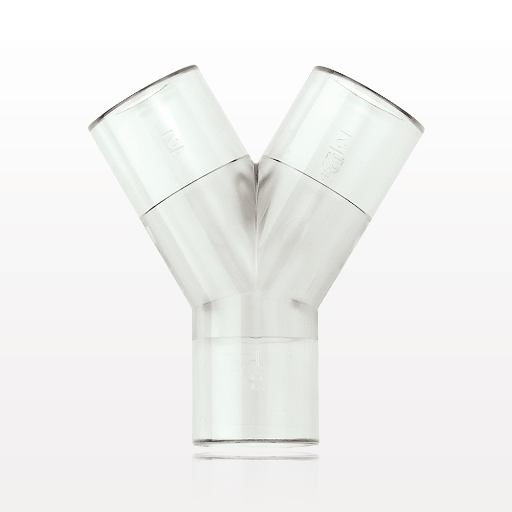 Y Connector, Tubing Ports, Natural