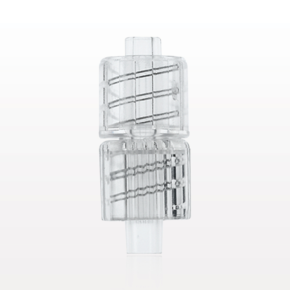 Male Luer Lock to Male Luer Lock w/Spin Lock, Clear