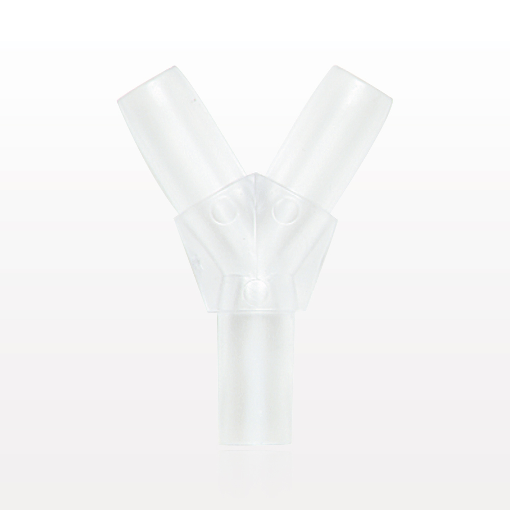Y Connector, Barbed, Natural