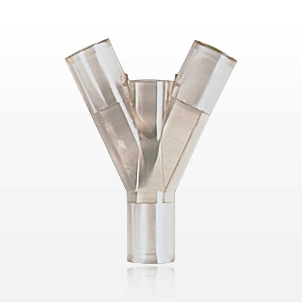 Y Connector, Tubing Ports, Natural