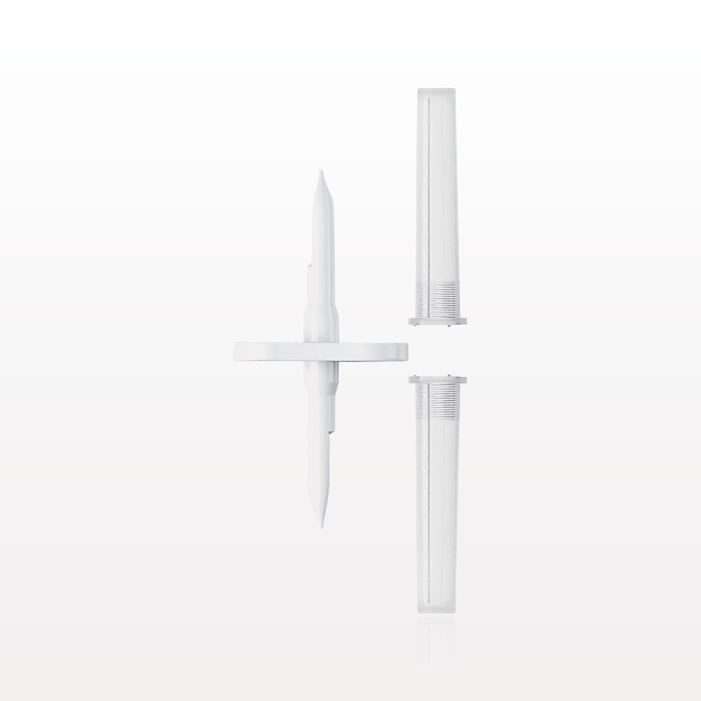 Double Ended Transfer Spike with Vented Caps