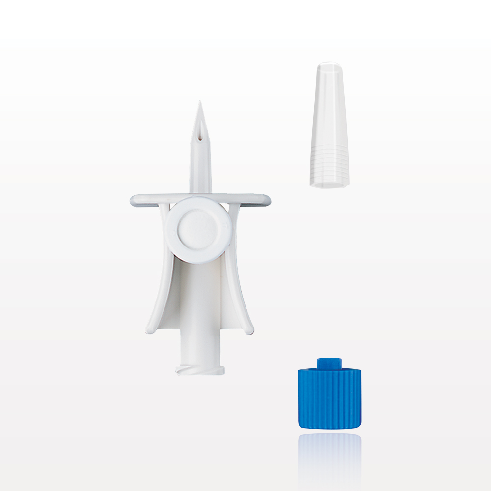 Suregrip™ Vented Mini-Mini Transfer Spike with Female Luer Lock, Caps Included