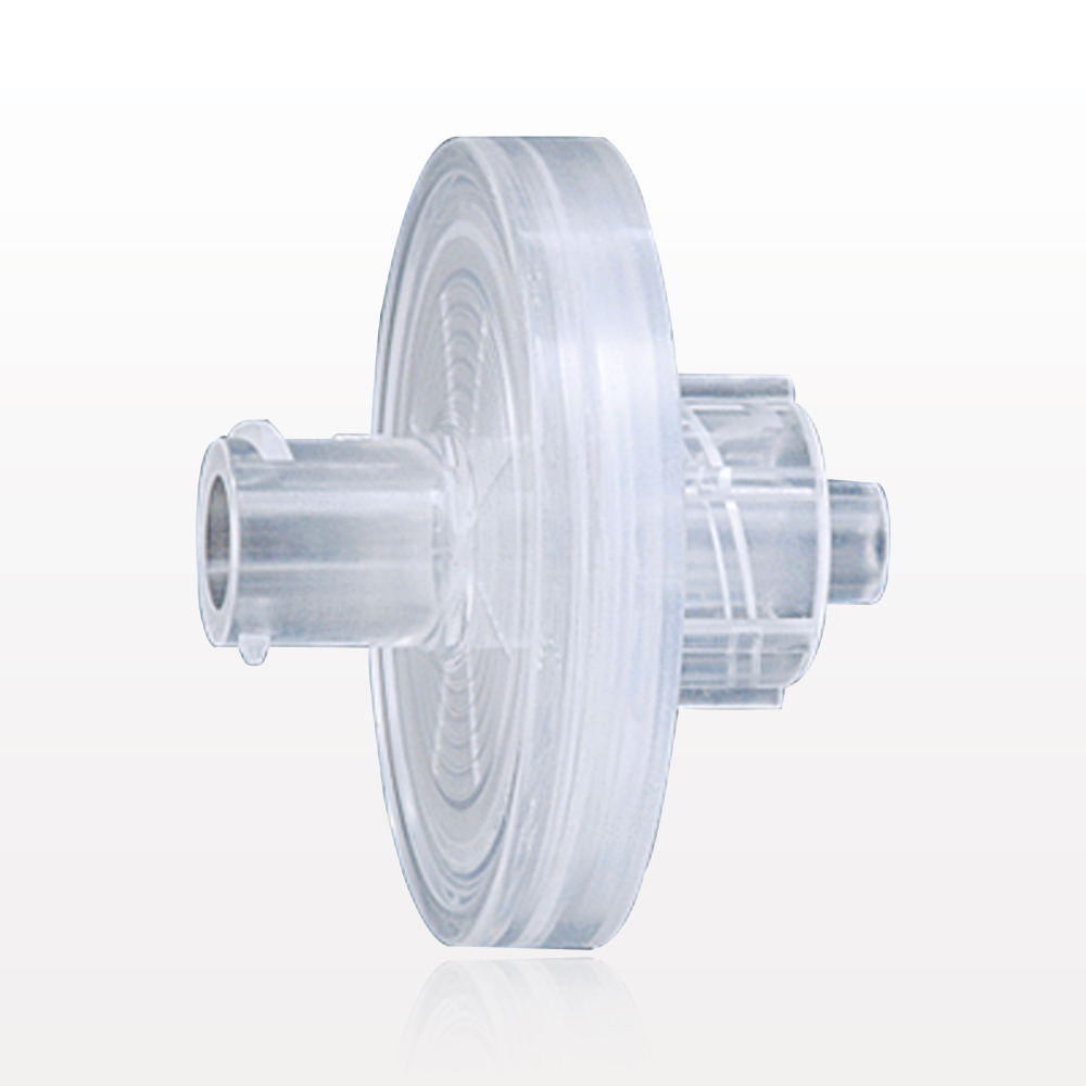 Hydrophobic Filter, Female Luer Lock Inlet, Male Luer Lock Outlet