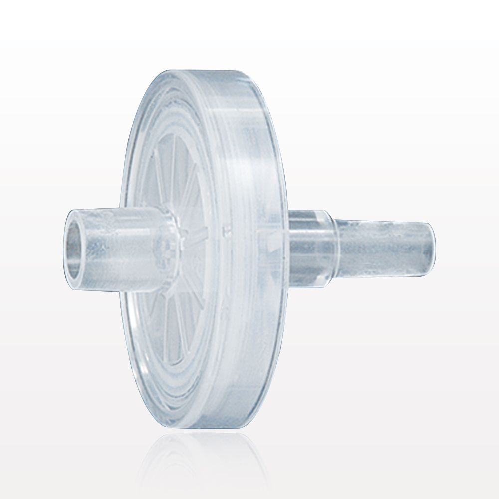 Hydrophobic Filter Female Luer Slip Inlet to Male Luer Slip Outlet