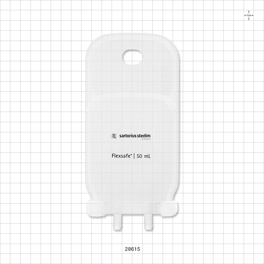 Flexsafe® 2D Bag Chamber, 2 Ports, Non-Sterile