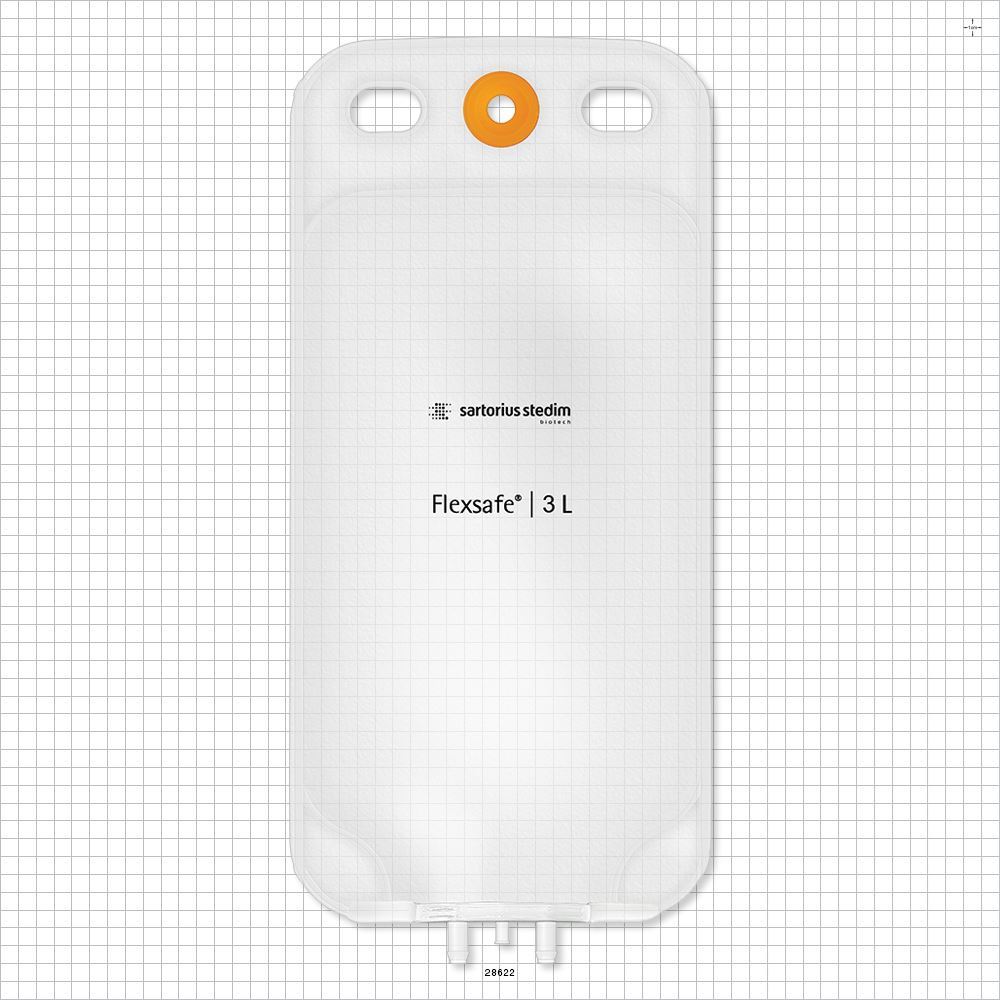 Flexsafe® 2D Bag Chamber, 2 Ports, Non-Sterile