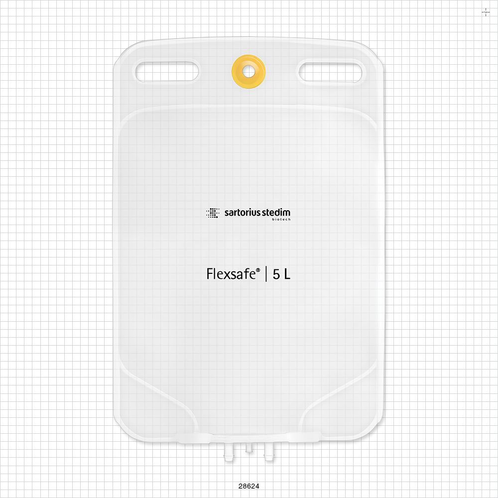 Flexsafe® 2D Bag Chamber, 2 Ports, Non-Sterile