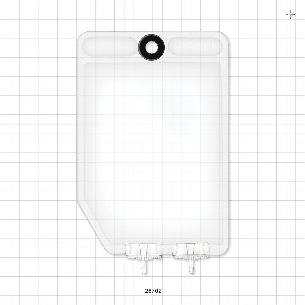 2D Bag Chamber, 2 Ports, Non-Sterile