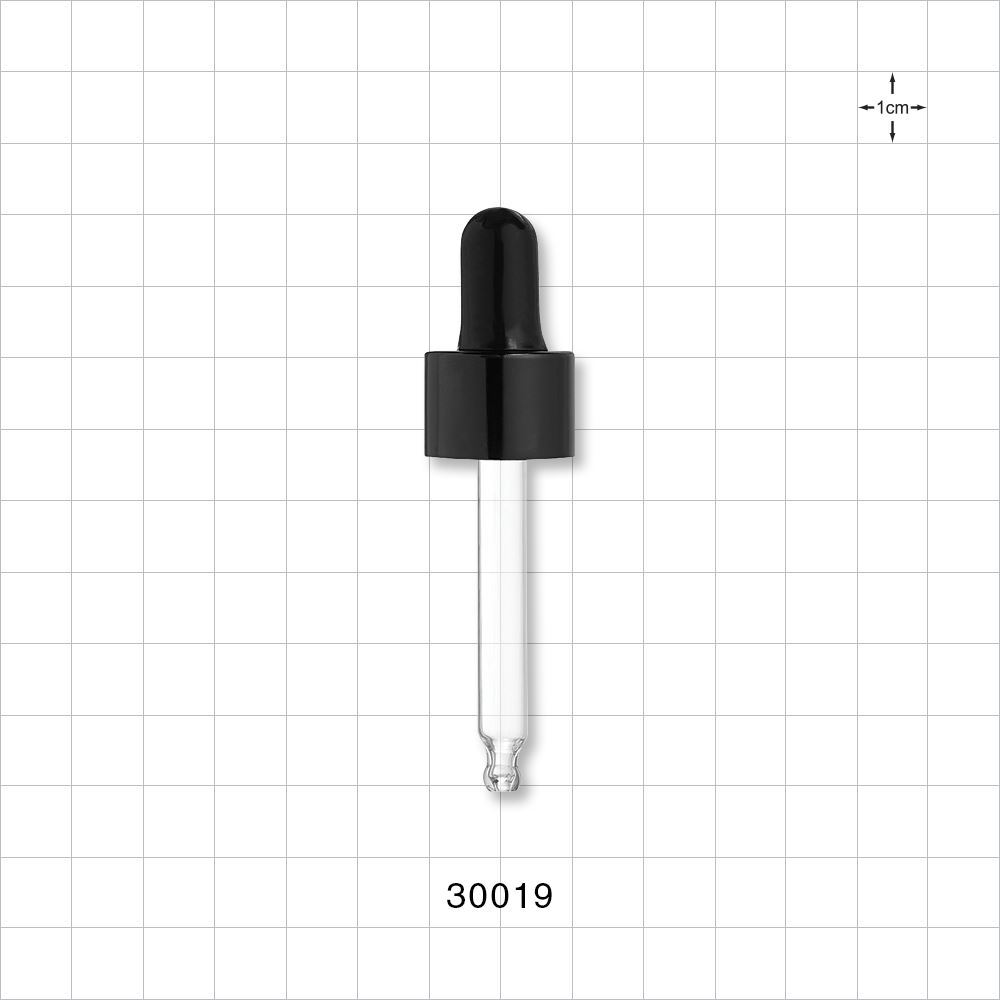 Dropper Cap, Black for 30086, 30087, 30023