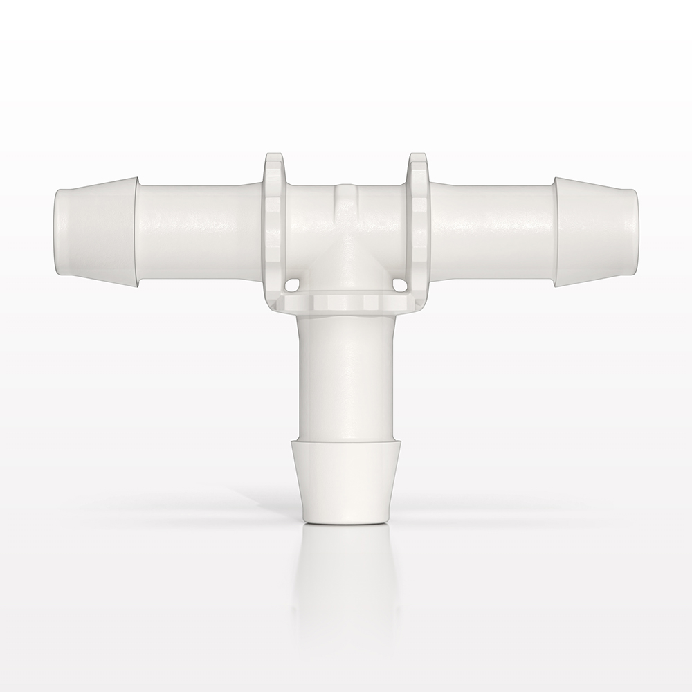 T Connector, Barbed, Natural