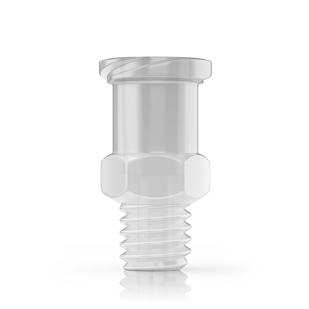 Threaded Connector, Female Luer Lock, Natural