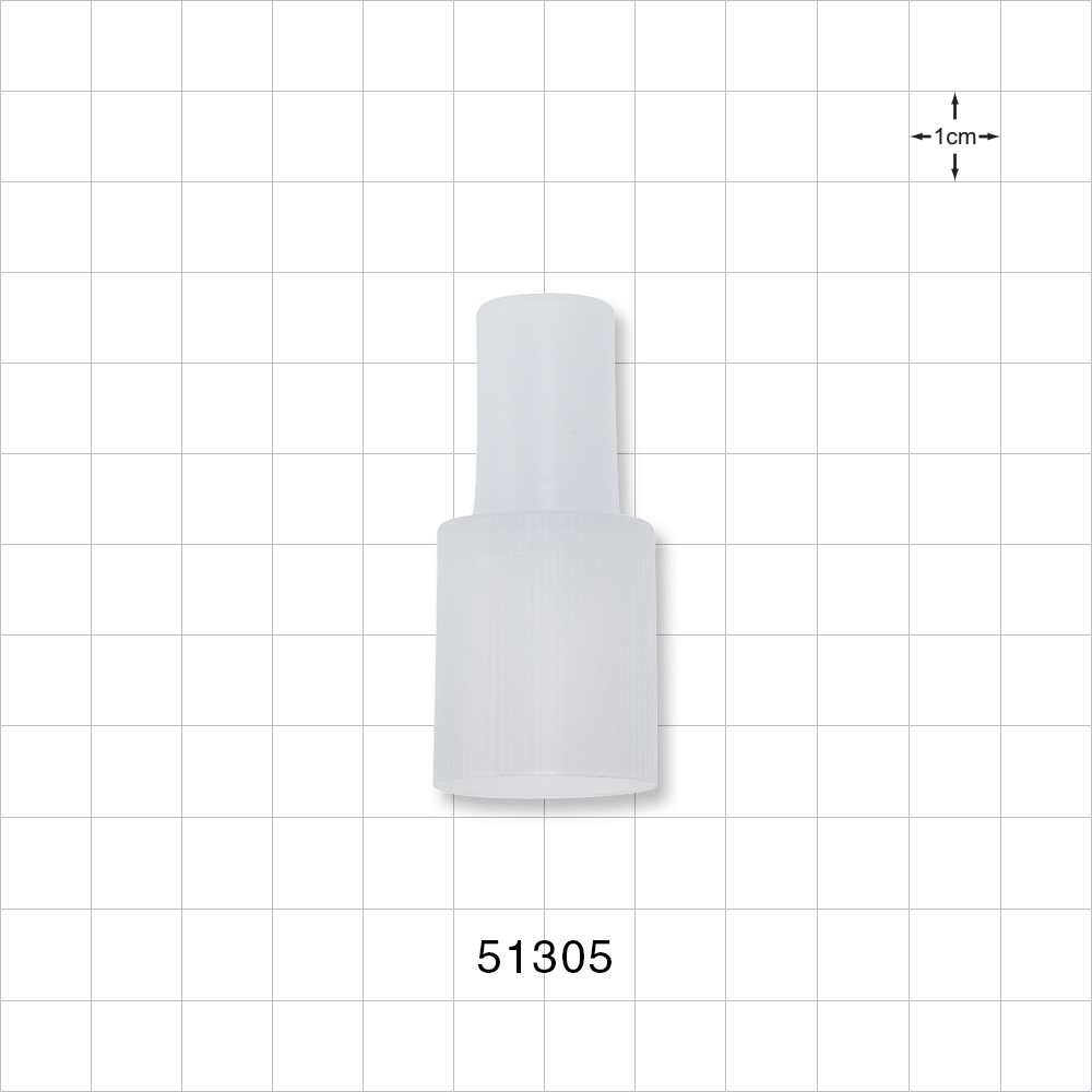 Straight Connector, Reducer, Tubing Port, Natural