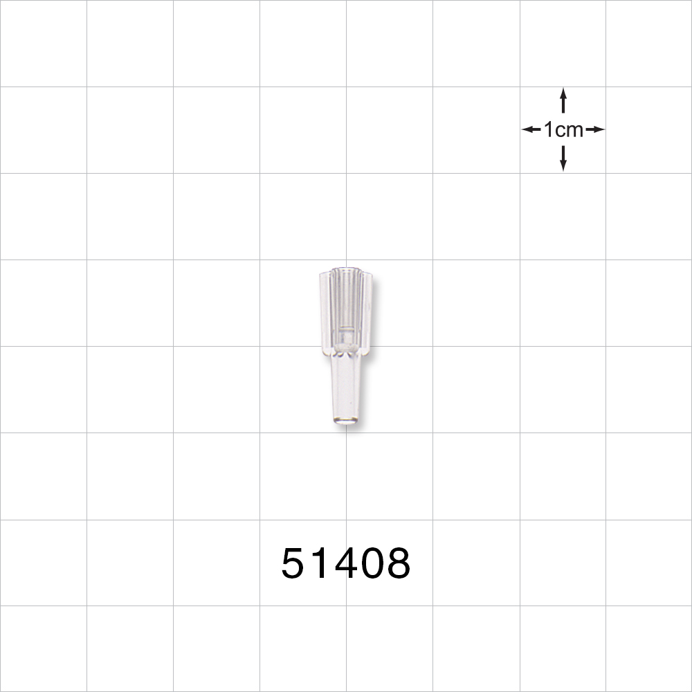 Y Connector, 3-Way, Parallel, Tubing Ports, Natural