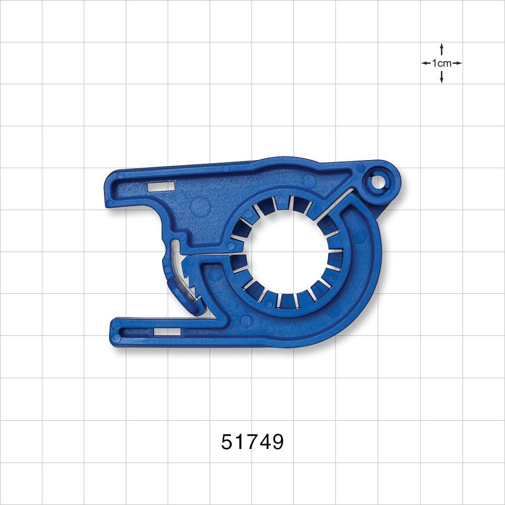 FlowLinX™ Sanitary Flange Clamp, Blue