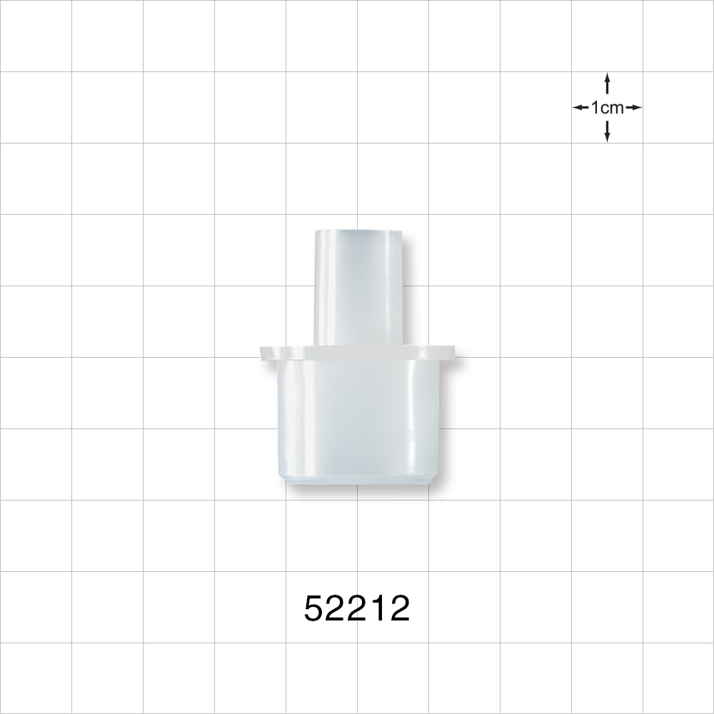Straight Connector, Reducer, Tubing Port, Natural