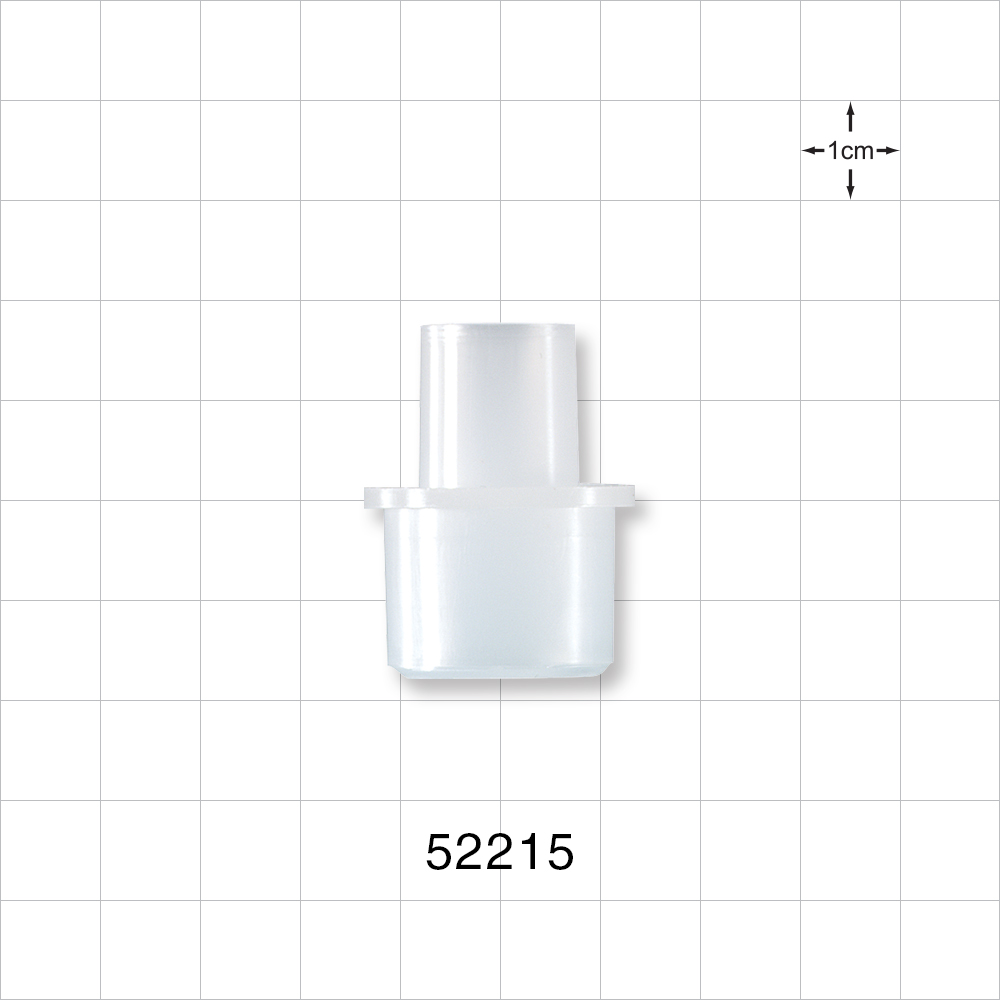 Straight Connector, Reducer, Tubing Port, Natural