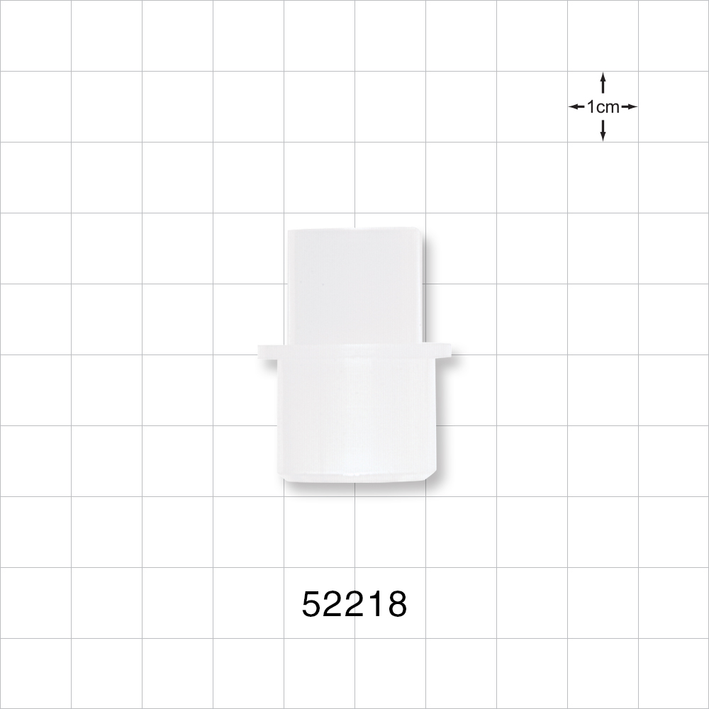 Straight Connector, Reducer, Tubing Port, Natural