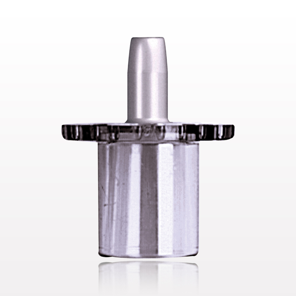 Straight Connector, Reducer, Tubing Port, Clear