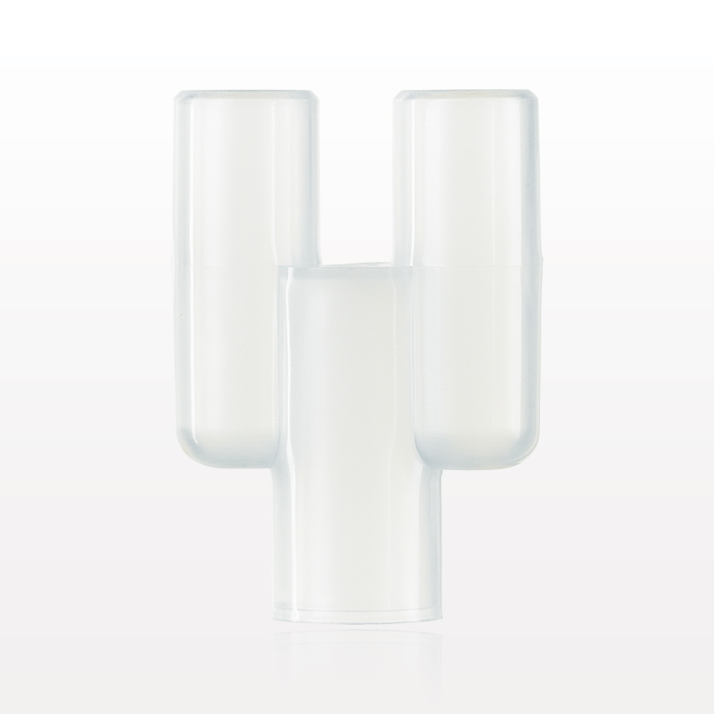 Y Connector, Parallel, Tubing Ports, Natural
