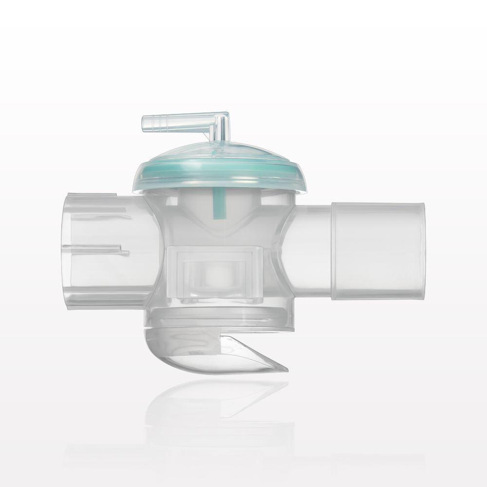 Straight Connector, Valved with Sideport, with Vent