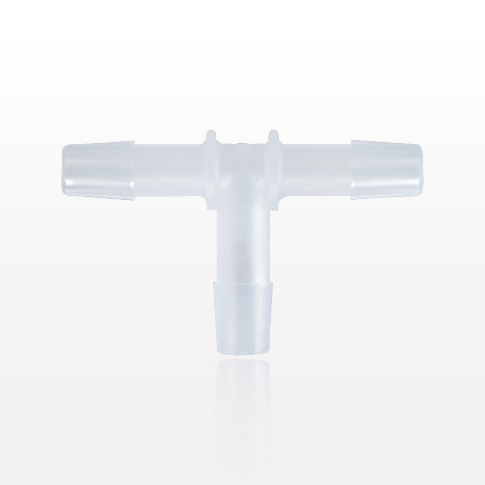 T Connector, Barbed, Natural