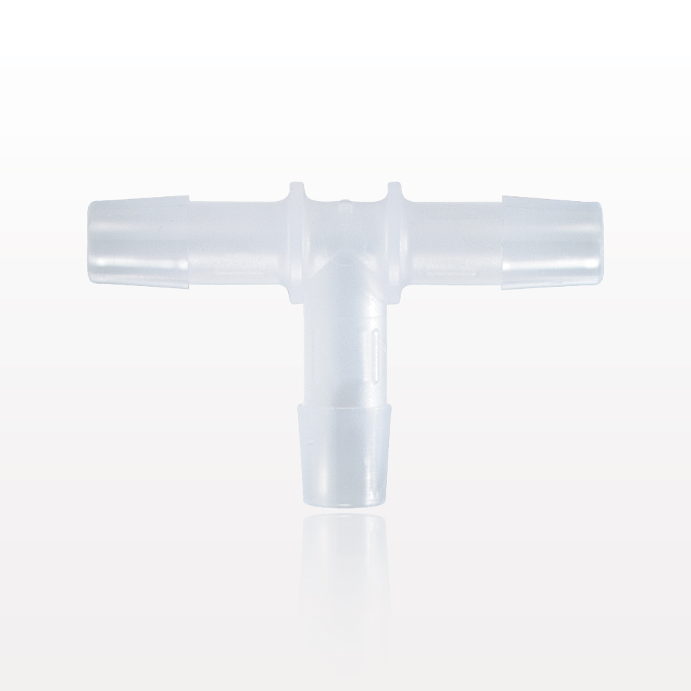 T Connector, Barbed, Natural