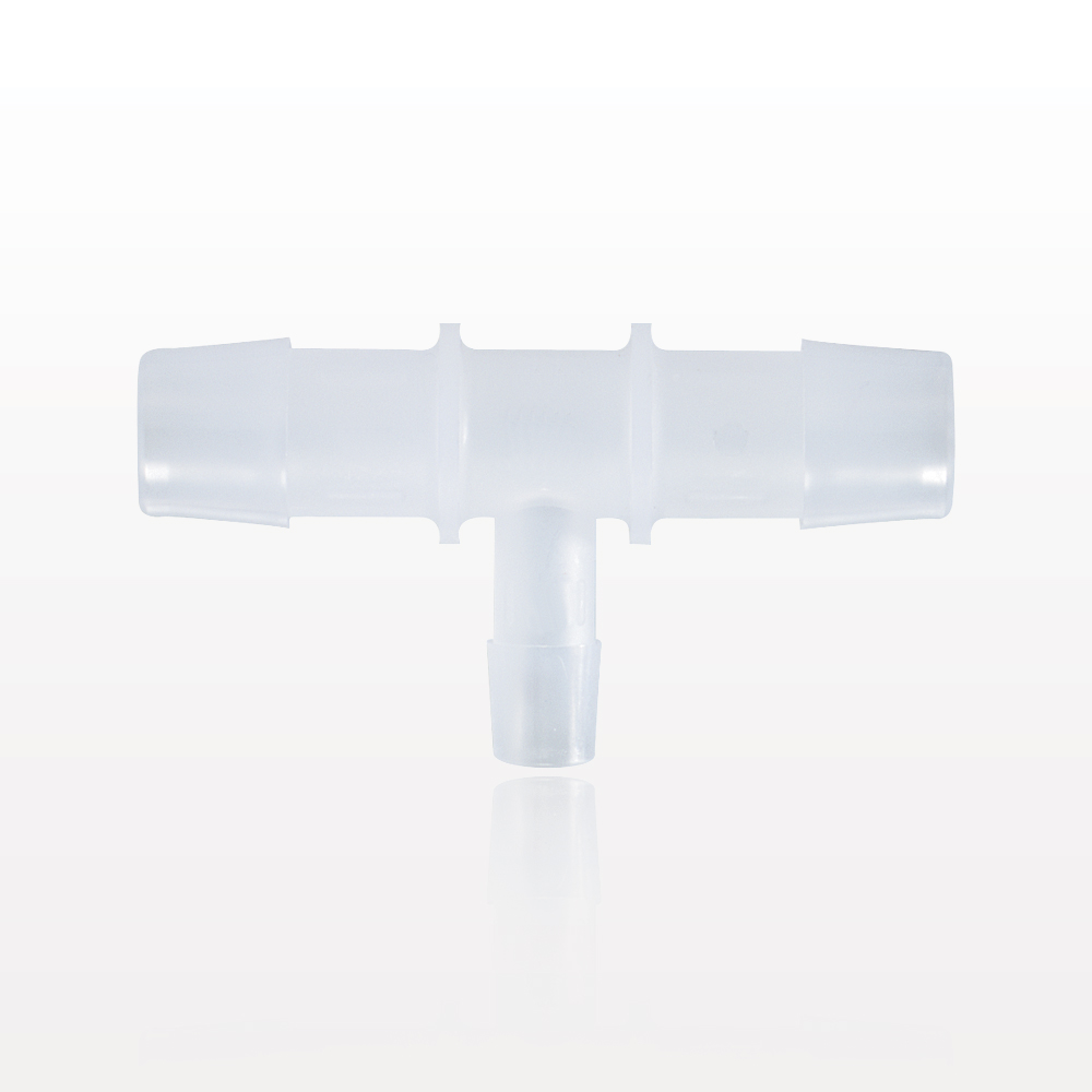 T Connector, Reducer, Barbed, Natural