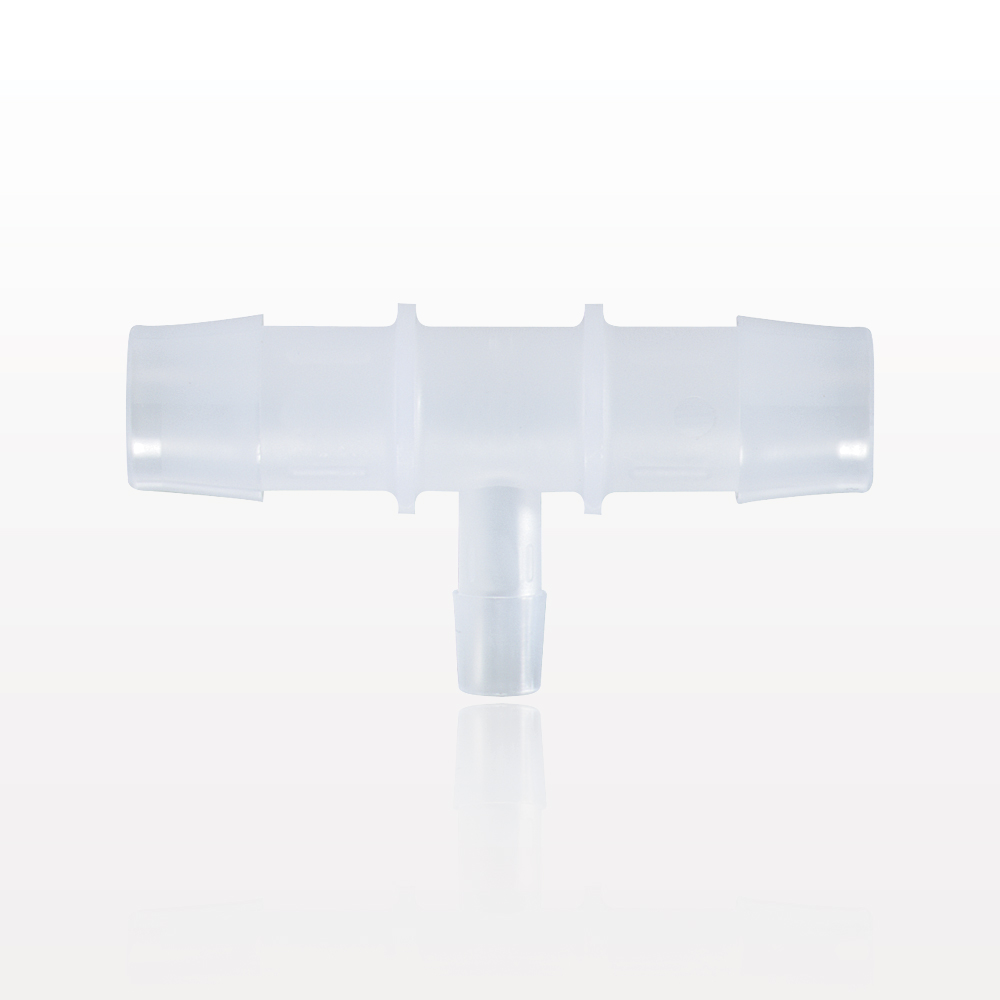 T Connector, Reducer, Barbed, Natural