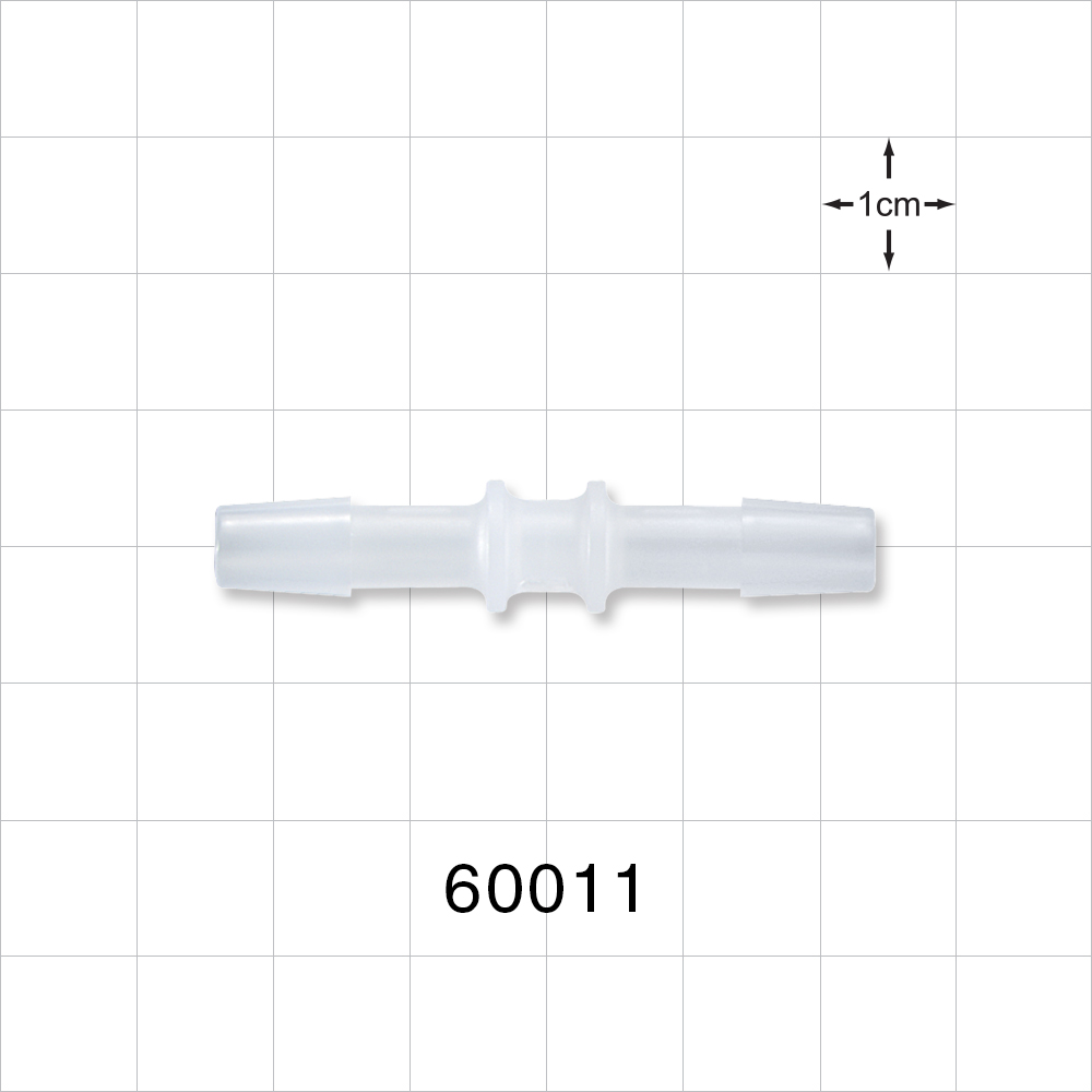 Straight Connector, Barbed, Natural