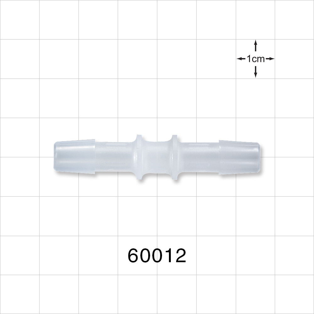 Straight Connector, Barbed, Natural