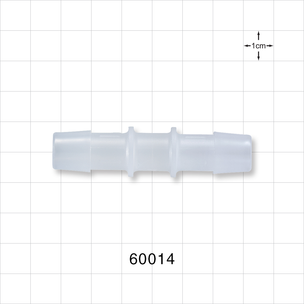 Straight Connector, Barbed, Natural