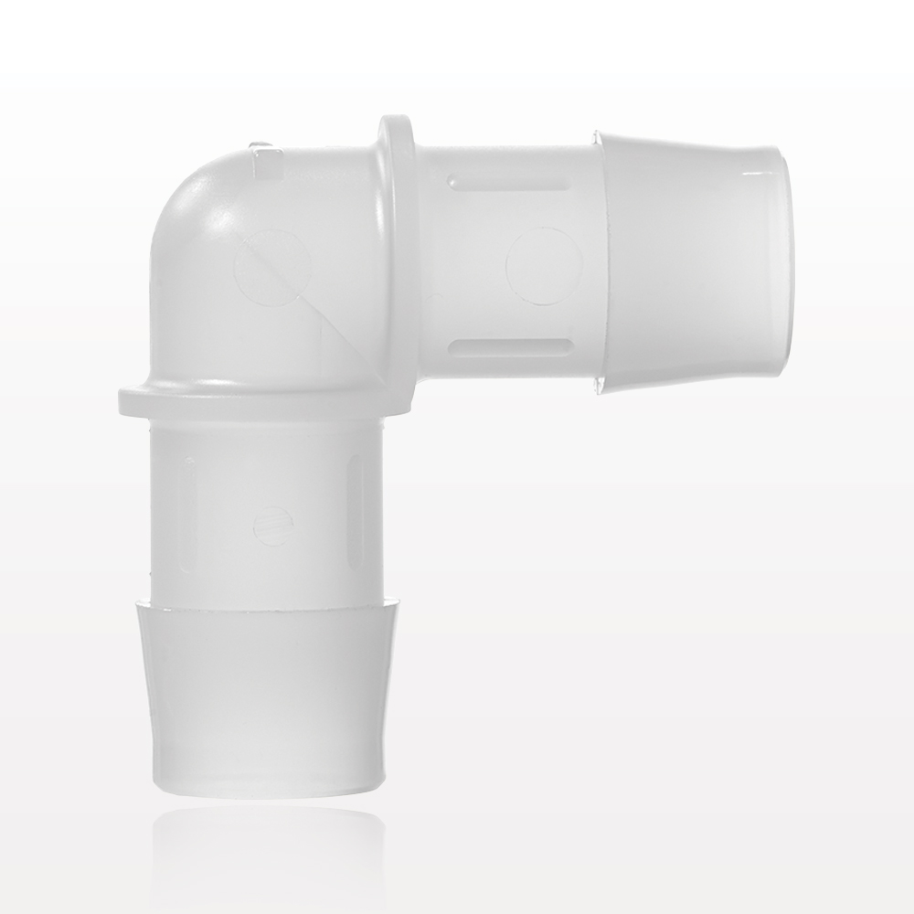 Elbow Connector, Barbed, Natural