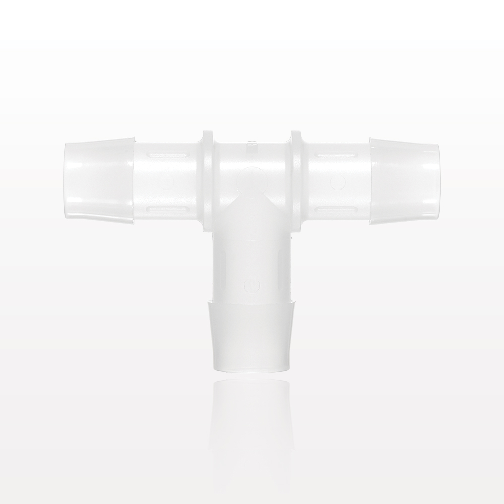 T Connector, Barbed, Natural