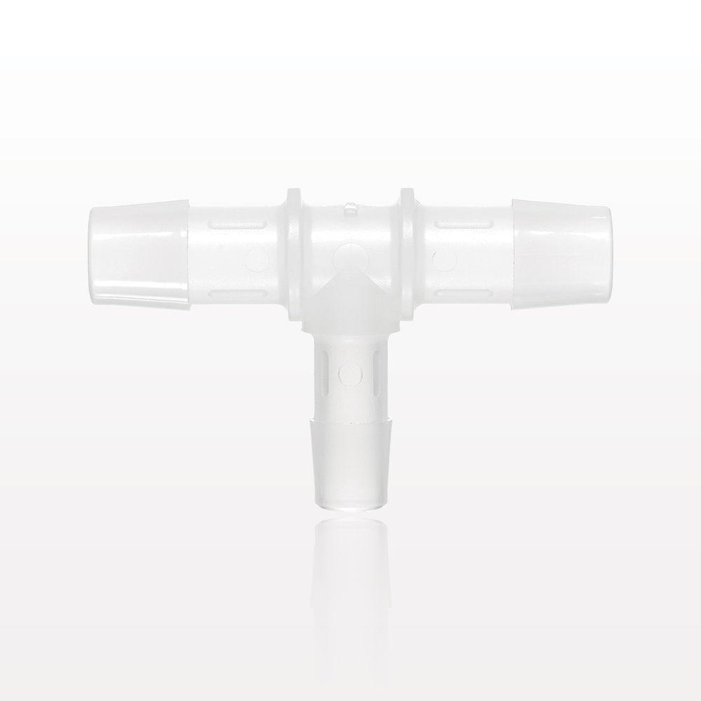 T Connector, Reducer, Barbed, Natural