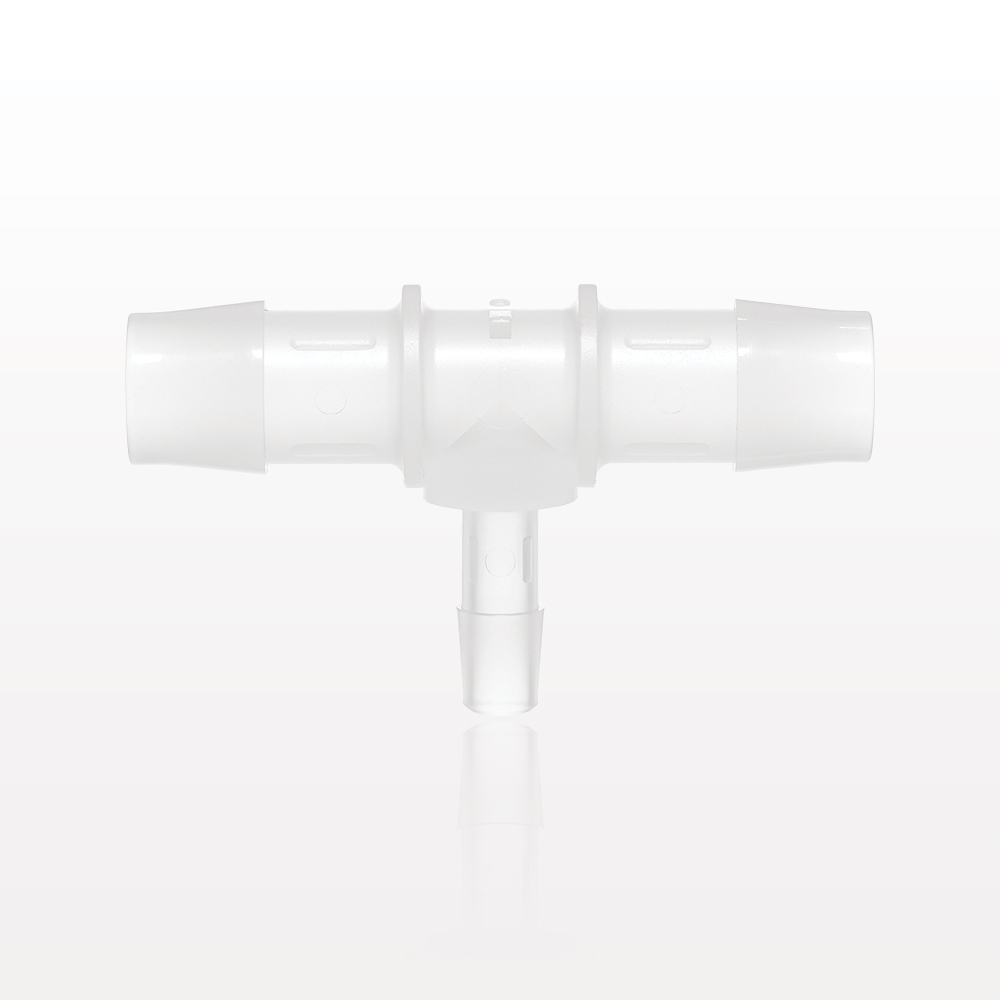T Connector, Reducer, Barbed, Natural