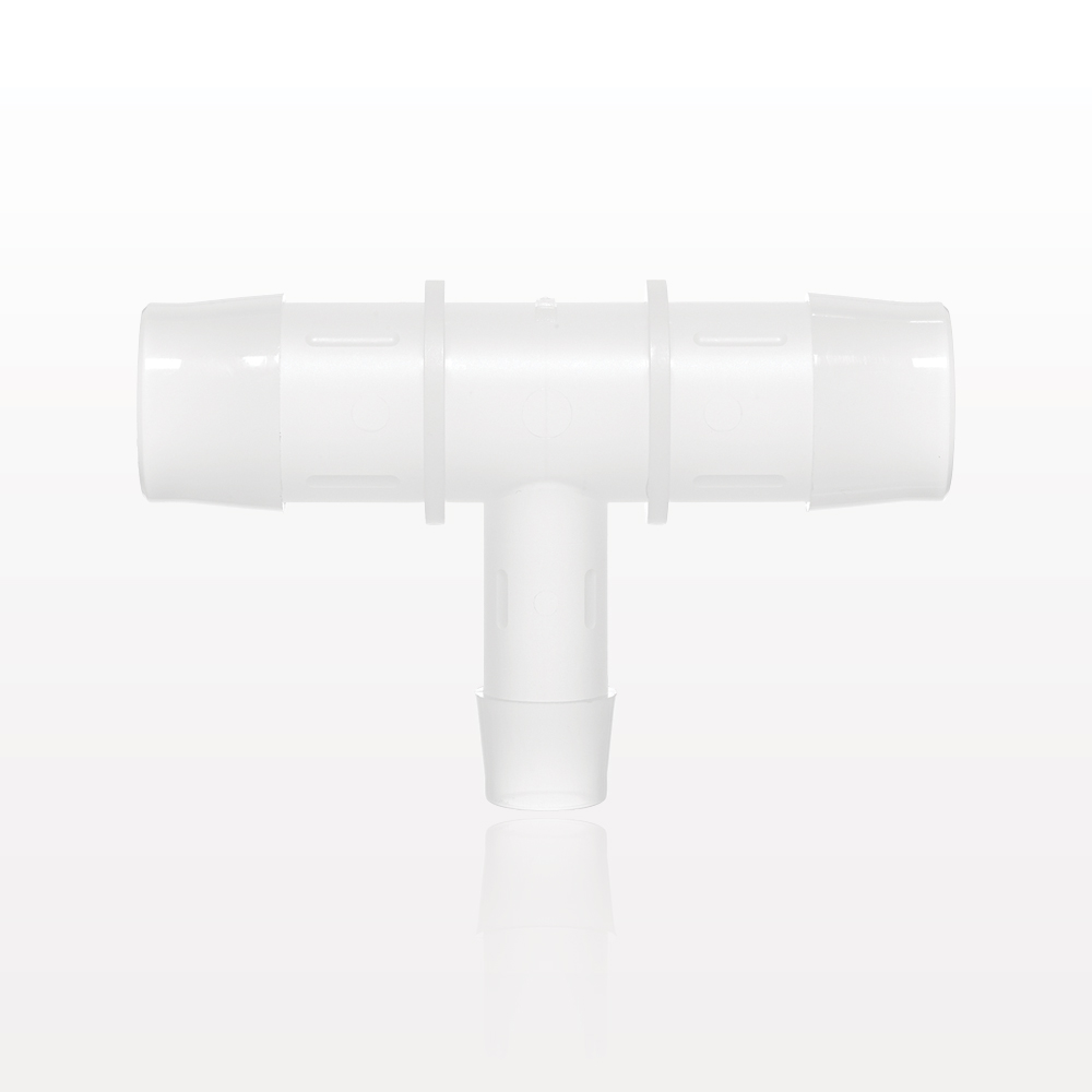T Connector, Reducer, Barbed, Natural
