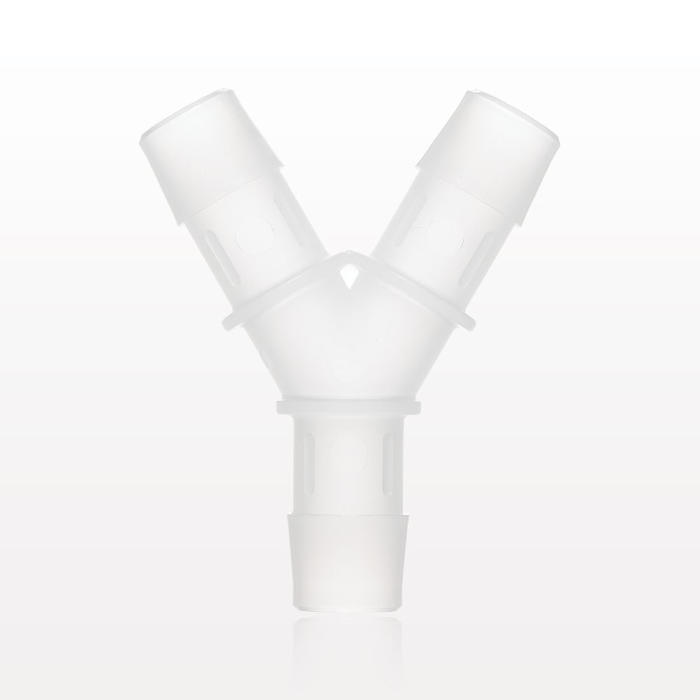 Y Connector, Barbed, Natural