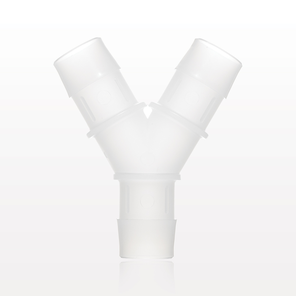 Y Connector, Barbed, Natural