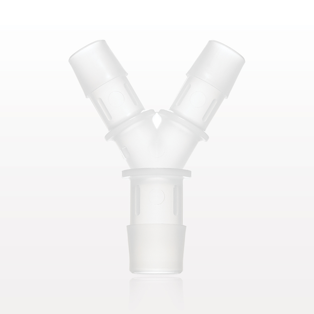 Y Connector, Reducer, Barbed, Natural