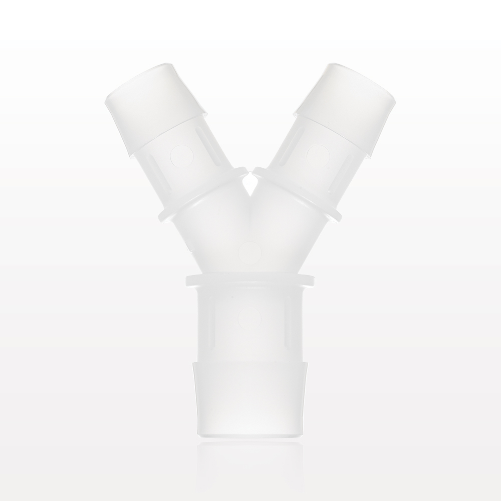 Y Connector, Reducer, Barbed, Natural