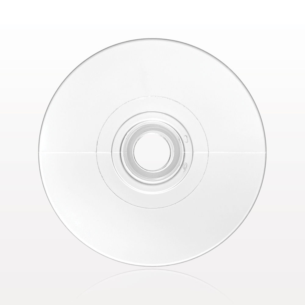 Bag Port Flange with Flat Plate, Barbed, Natural