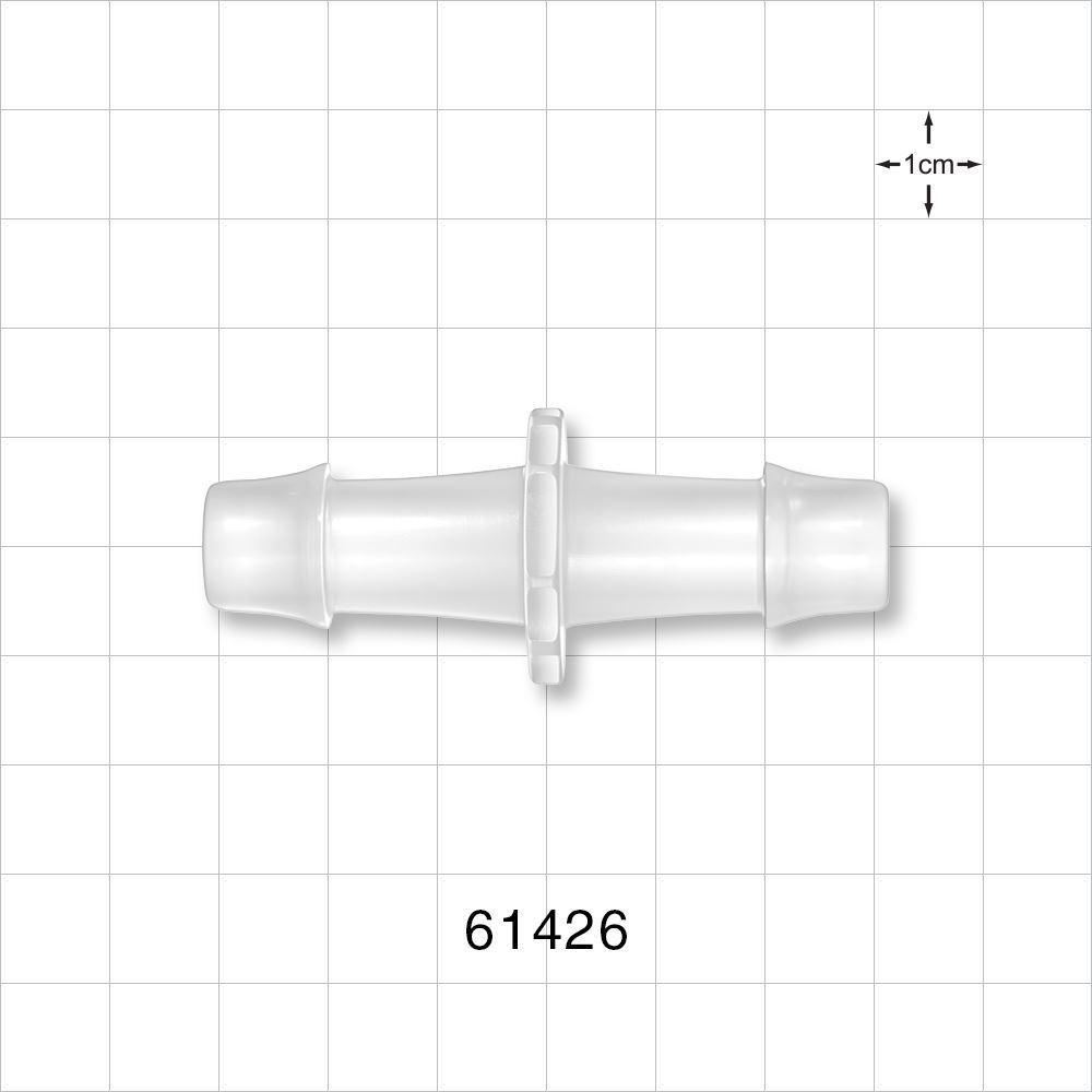 Straight Connector, Barbed Natural