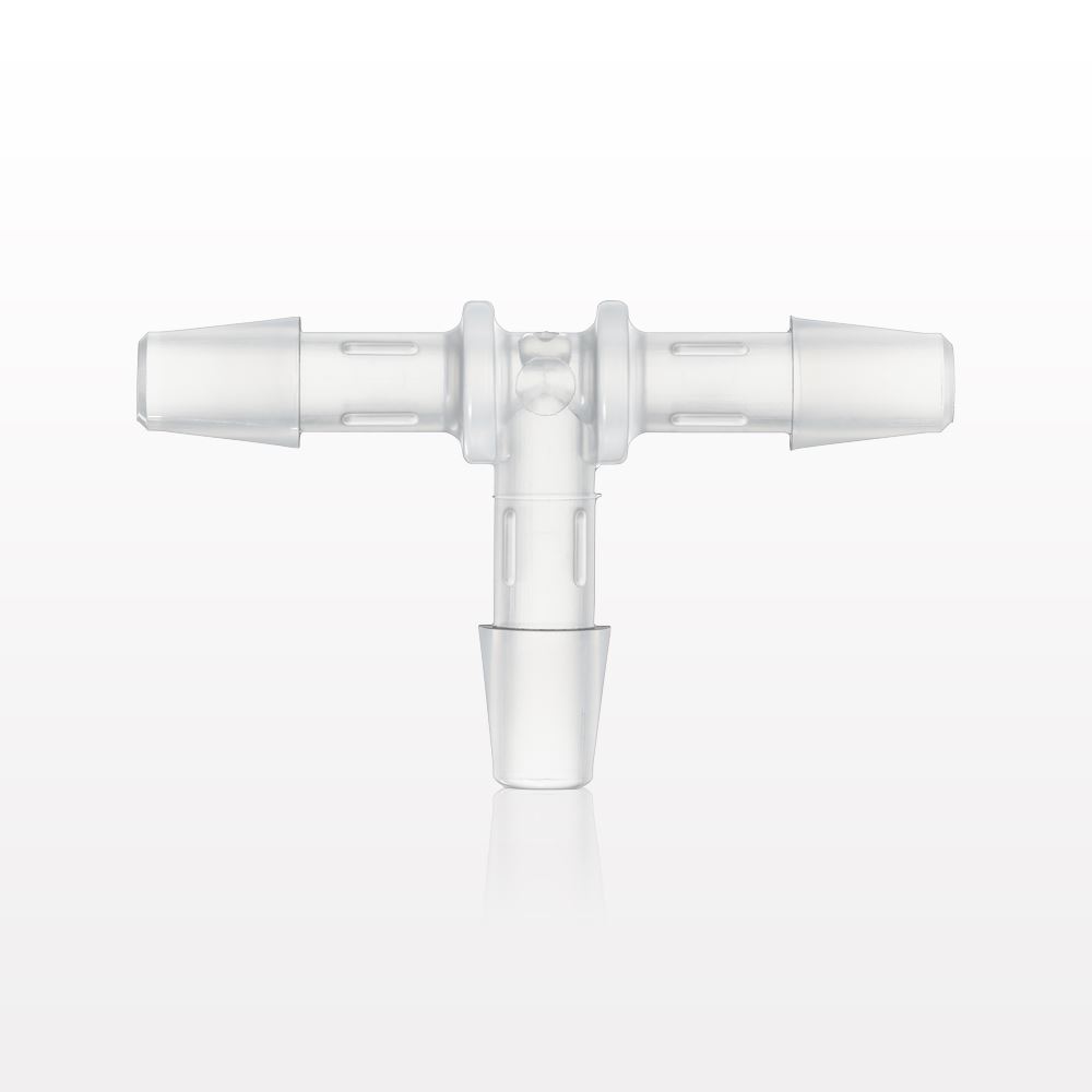 T Connector, Barbed, Natural