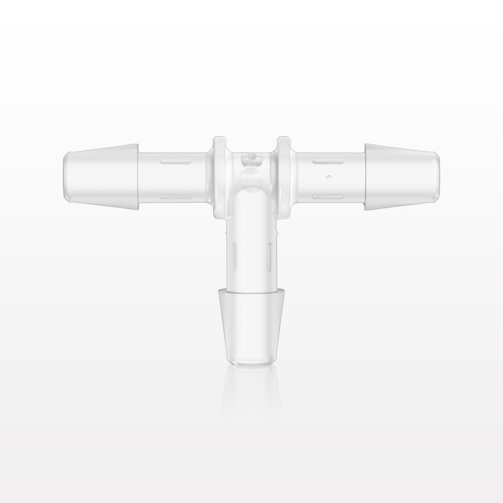 T Connector, Barbed, Natural