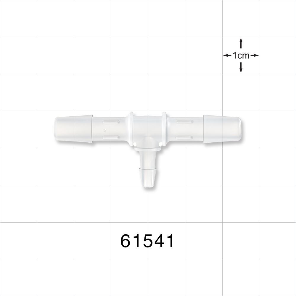 T Connector, Reducer, Barbed, Natural
