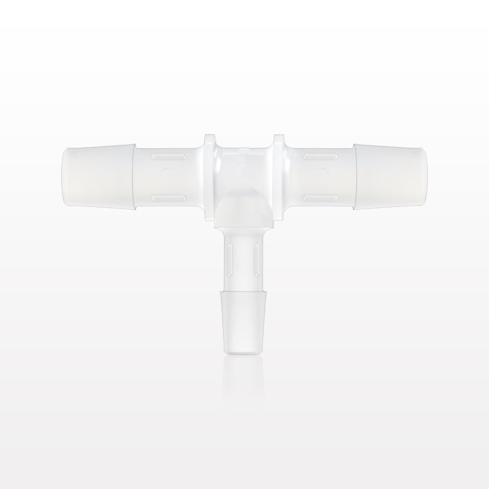 T Connector, Reducer, Barbed, Natural