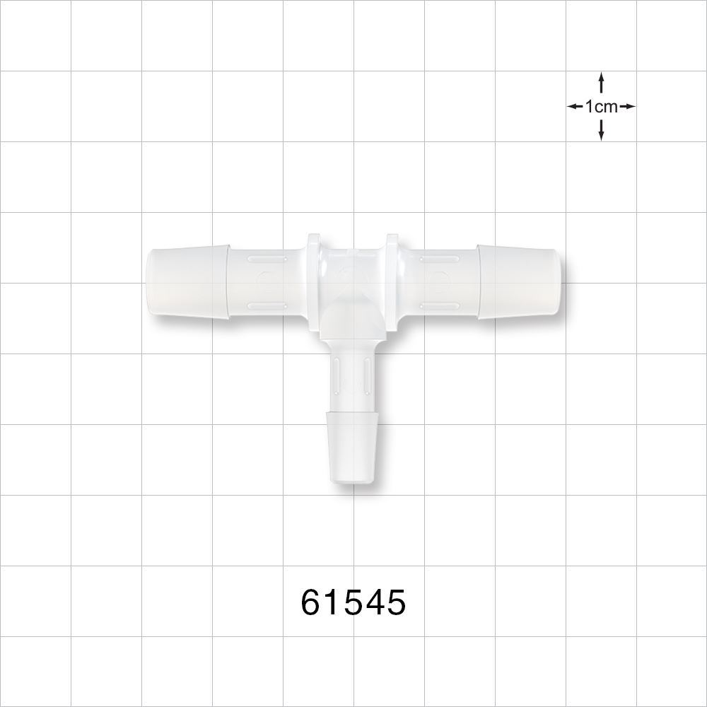 T Connector, Reducer, Barbed, Natural